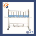 FC - 9 Medizinische Möbel Edelstahl Baby Trolley